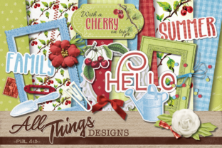 Download Cherry on Top Digital Scrapbook Kit - Scrapbook kit Collection