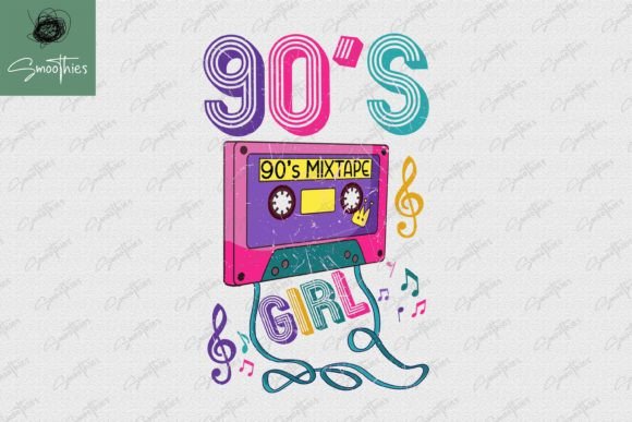 Download 90s Girl Retro Vintage Old Cassette PNG - Old Collection