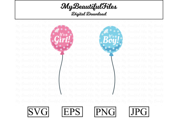 Download Baby Gender Reveal Illustration - Gender reveal Collection