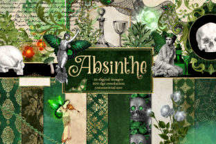 Download Absinthe Digital Scrapbook Kit - Scrapbook kit Collection