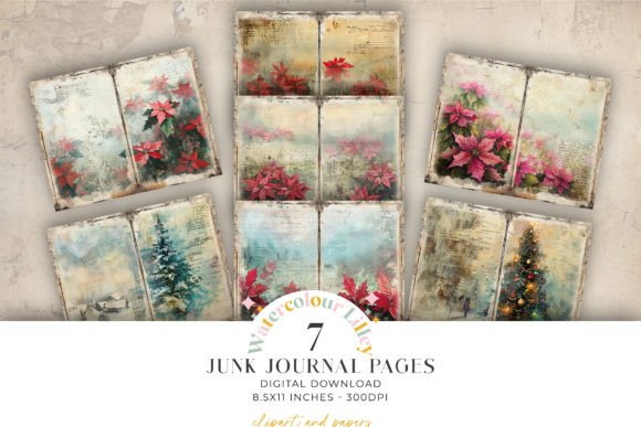 Download Poinsettia Bifold Paper - Old Collection