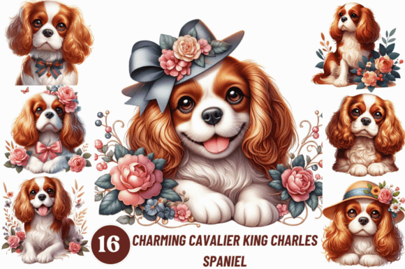 Download Charming Cavalier King Charles Spaniel - Premium Bundle